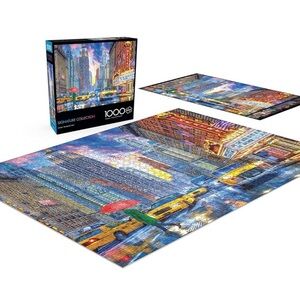 Rainy Manhattan 1000-Piece Jigsaw Puzzle - Signature Collection Rainy Manhattan